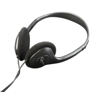 Casque stéréo UPTEC à serre-tête réglable avec connecteur Jack